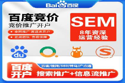成功托管SEM竞价，实现品牌快速曝光